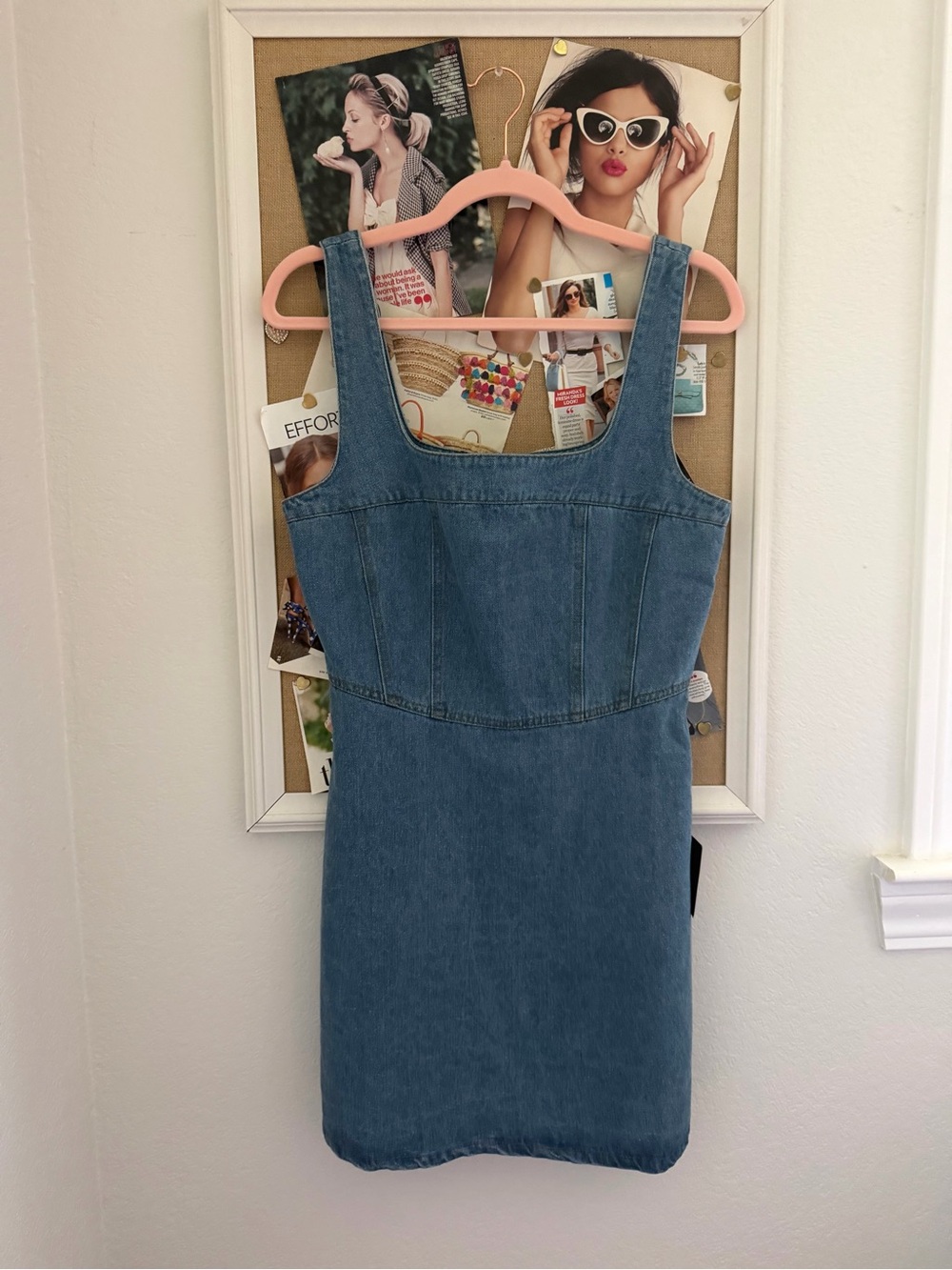 Lulu's Blue Denim Mini Dress